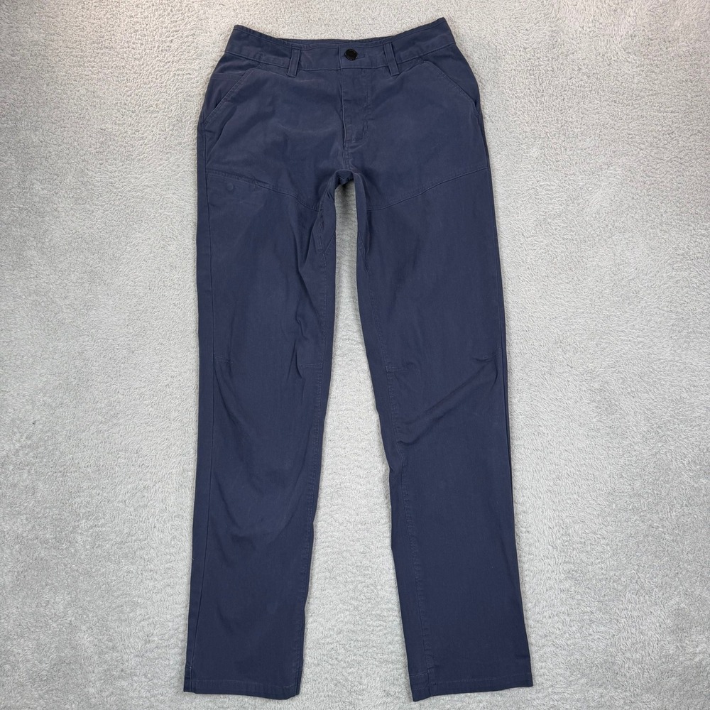 Mountain Hardwear Mens AP‎ Pant 30/34 Navy Blue Straight Leg Hiking OM7985